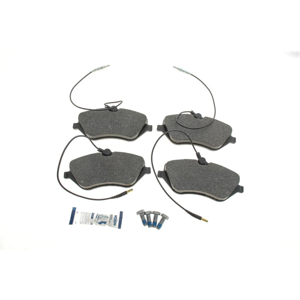 Колодки гальмівні (передні) Citroen C5 08-/C6 05-12/Peugeot 407 04-/607 00-11 (+датчики) 