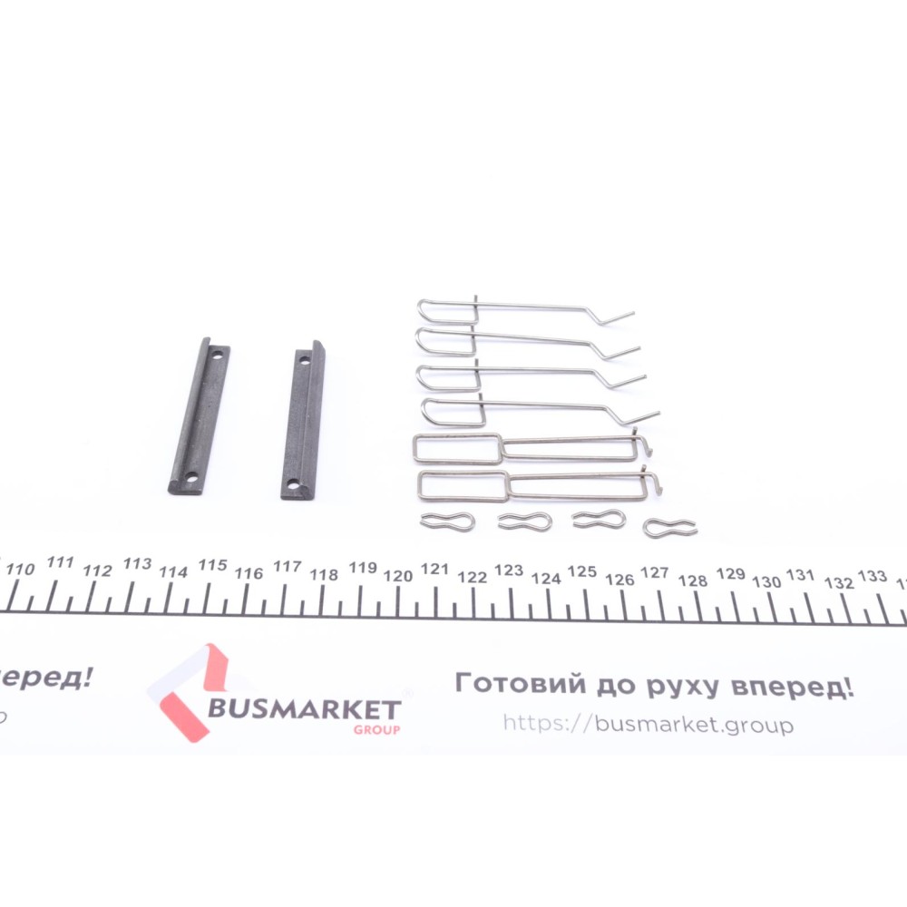 Планка супорта (переднього) прижимна (к-кт) Renault Twingo 93- (Bendix)
