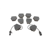 Колодки гальмівні (передні) Audi A4 97-01/A6 97-05/VW Passat B5 00-05 (Trw) (+датчики)