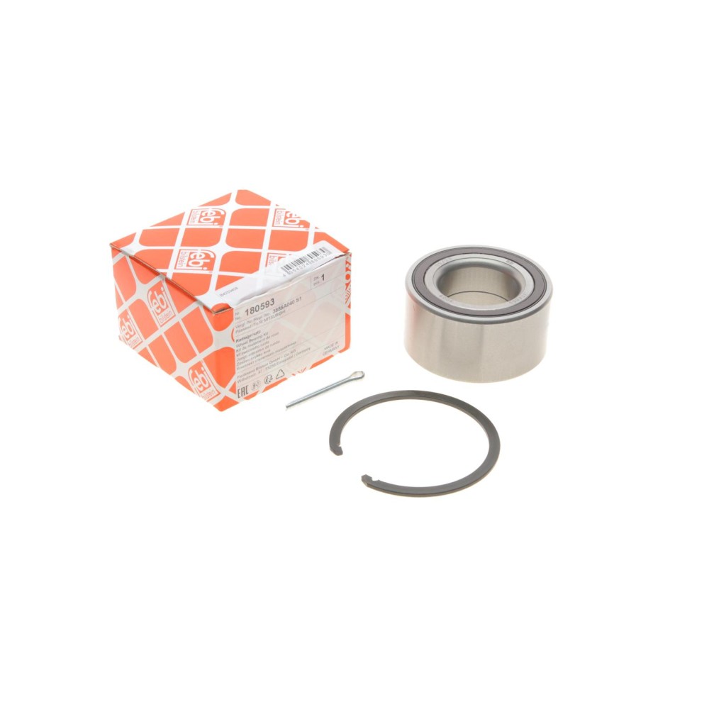 Підшипник маточини (передньої) Peugeot 4007/4008/Mitsubishi ASX/Outlander (43x80x40) (+ABS)