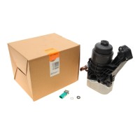 Корпус фільтру масляного VW Golf/Caddy/Crafter 2.0TDI 15-/Audi A3/Q2 1.6/2.0 TDI 15- (з радіатором)