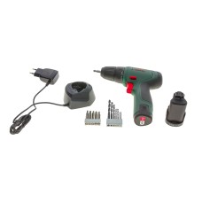 Шуруповерт акумуляторний EasyDrill 1200 (12V) з комплектом біт та свердел