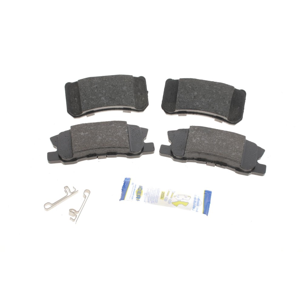 Колодки гальмівні (задні) Mitsubishi Outlander 06-12/Pajero 90-/Peugeot 4007/4008 07- (Akebono)