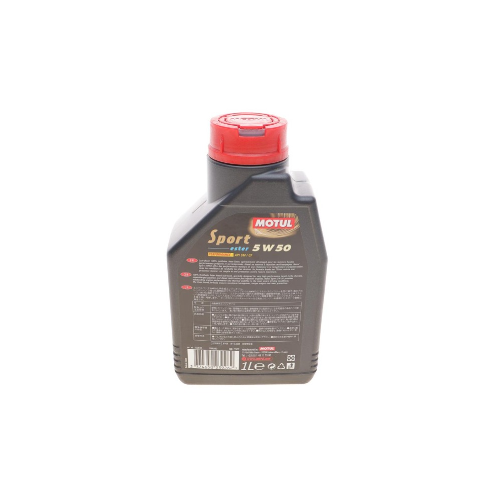 Олива 5W50 Sport (1L) (ACEA A3/B4/C3) (103048)