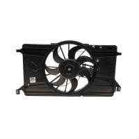 Вентилятор радіатора Ford Focus 1.4/1.6 04-12/Mazda 1.3/1.6 03-09 (з дифузором)