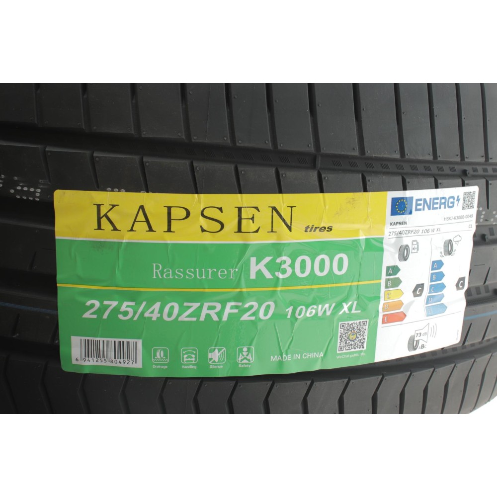 Шина K3000 275/40 ZRF20 XL 106W (літня) Run Flat