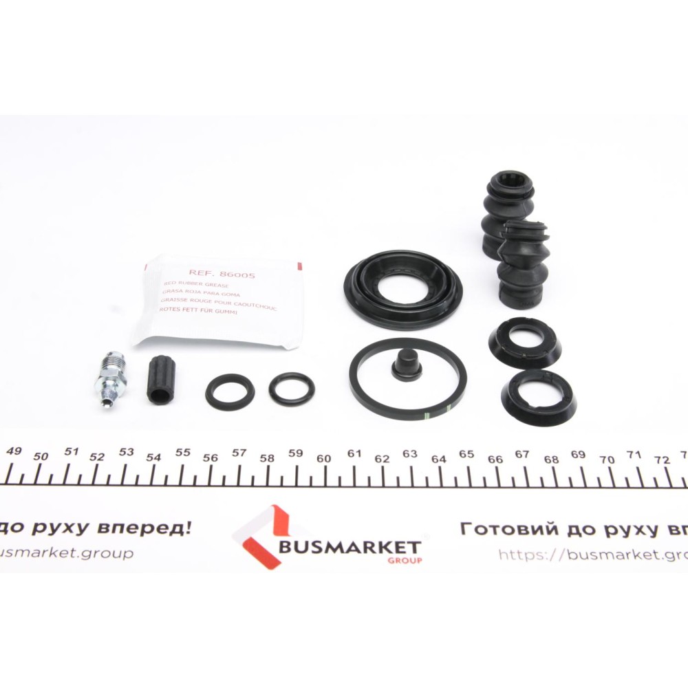 Ремкомплект супорта (заднього) (L) Ford Mondeo/Citroen C4 04- (d=38mm) (+поршень з механізмом)
