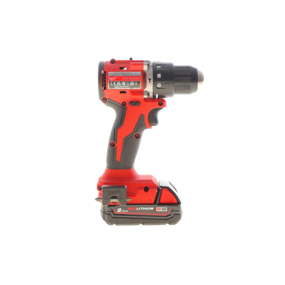 Дриль-шуруповерт акумуляторний M18 BLPDRC‑0 (60 Nm/18V) 0–1700 об/хв (+АКБ)