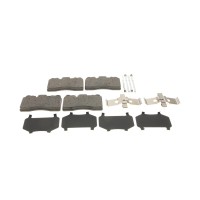 Колодки гальмівні (передні) VW Touareg 02- (Brembo) (з аксесуарами)