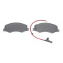 Колодки гальмівні (задні) Renault Master III/Opel Movano B/Nissan NV400 10- (Brembo) (+датчик)(спарка)