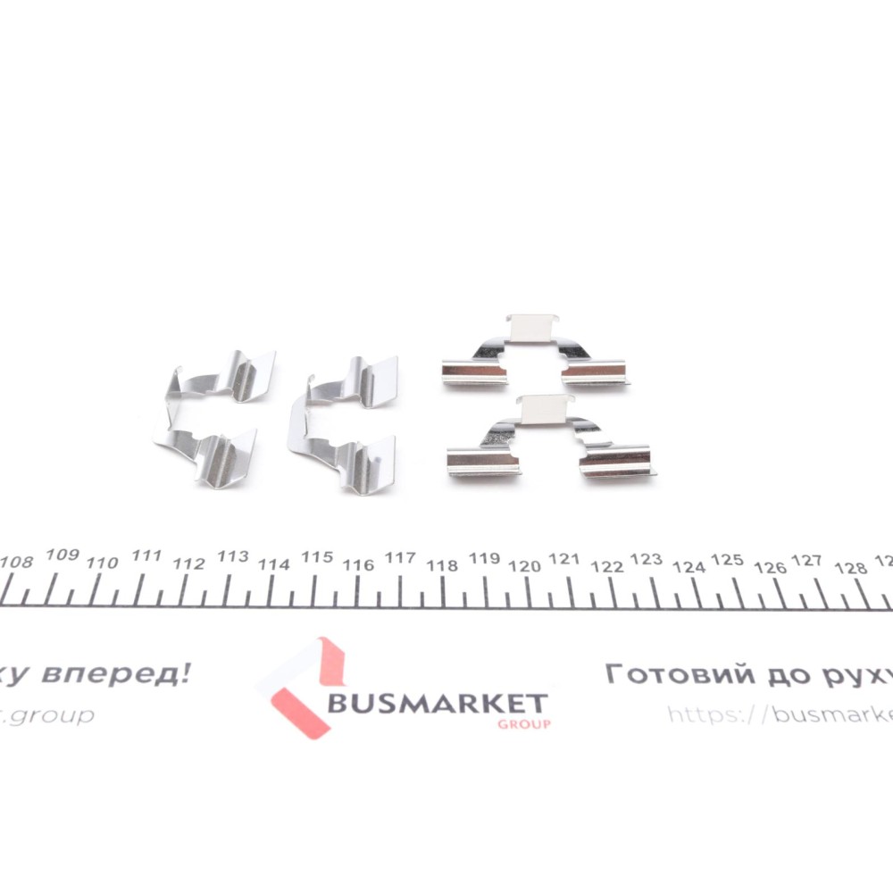 Планка супорта (заднього) прижимна (к-кт) Citroen Berlingo 08- (Lucas)