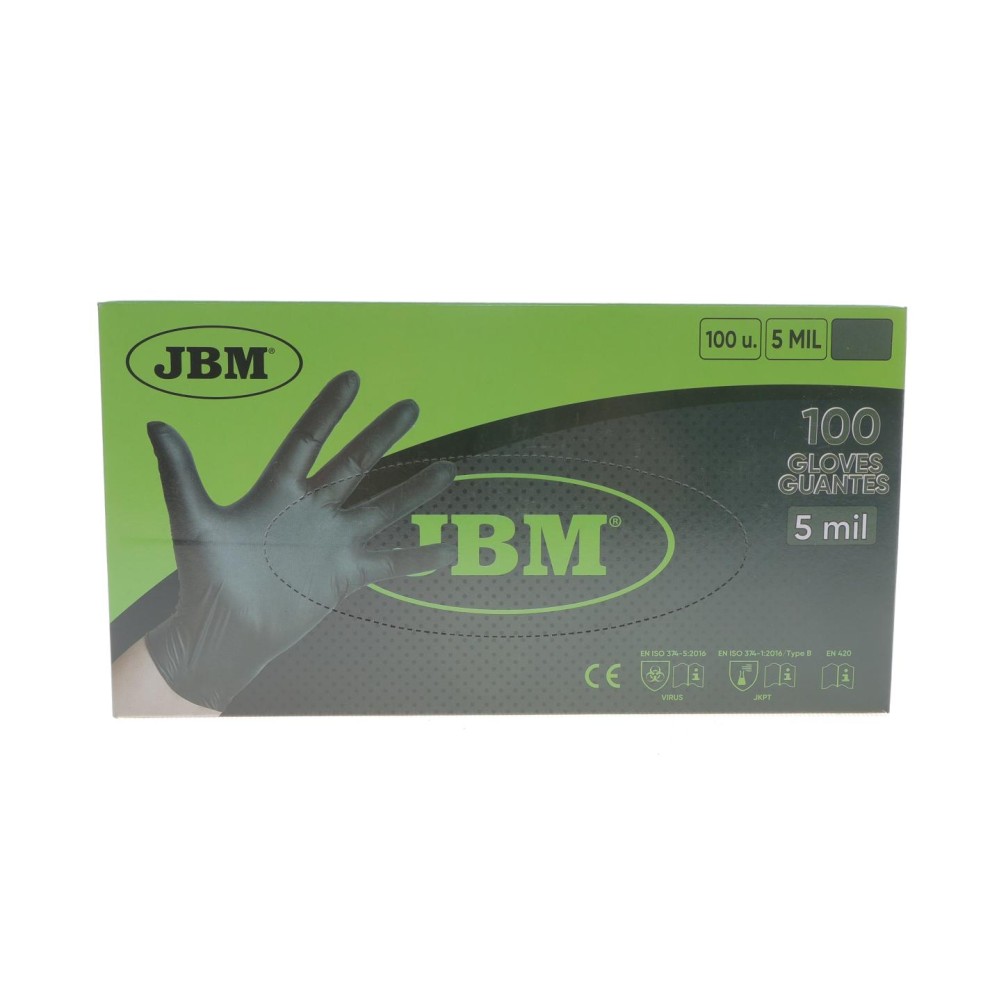 Перчатки нітрилові (100шт T:М/5мил.)