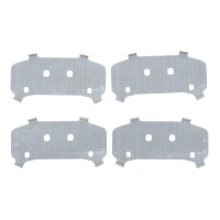 Комплект протискрипних пластин (передніх) Hyundai Elantra 00-06/Matrix 01-10 (Akebono)