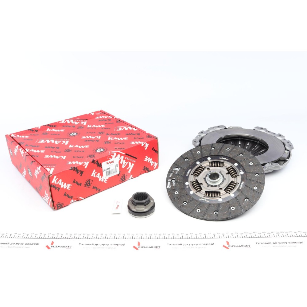 Комплект зчеплення Nissan Pathfinder 2.5 dCi 05- (d=250mm) (+вижимний)