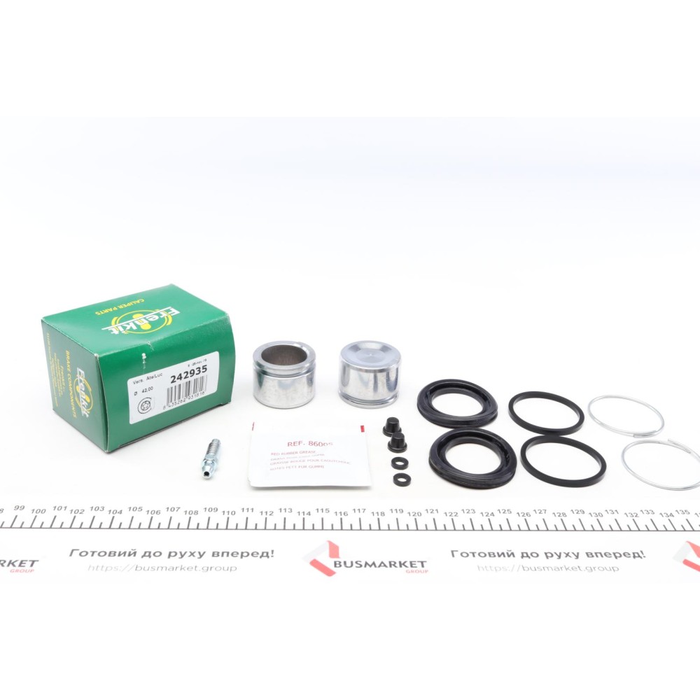 Ремкомплект супорта (заднього) MB E-class (W210) 95-03 (d=42mm) (+2 поршня) (Ate)
