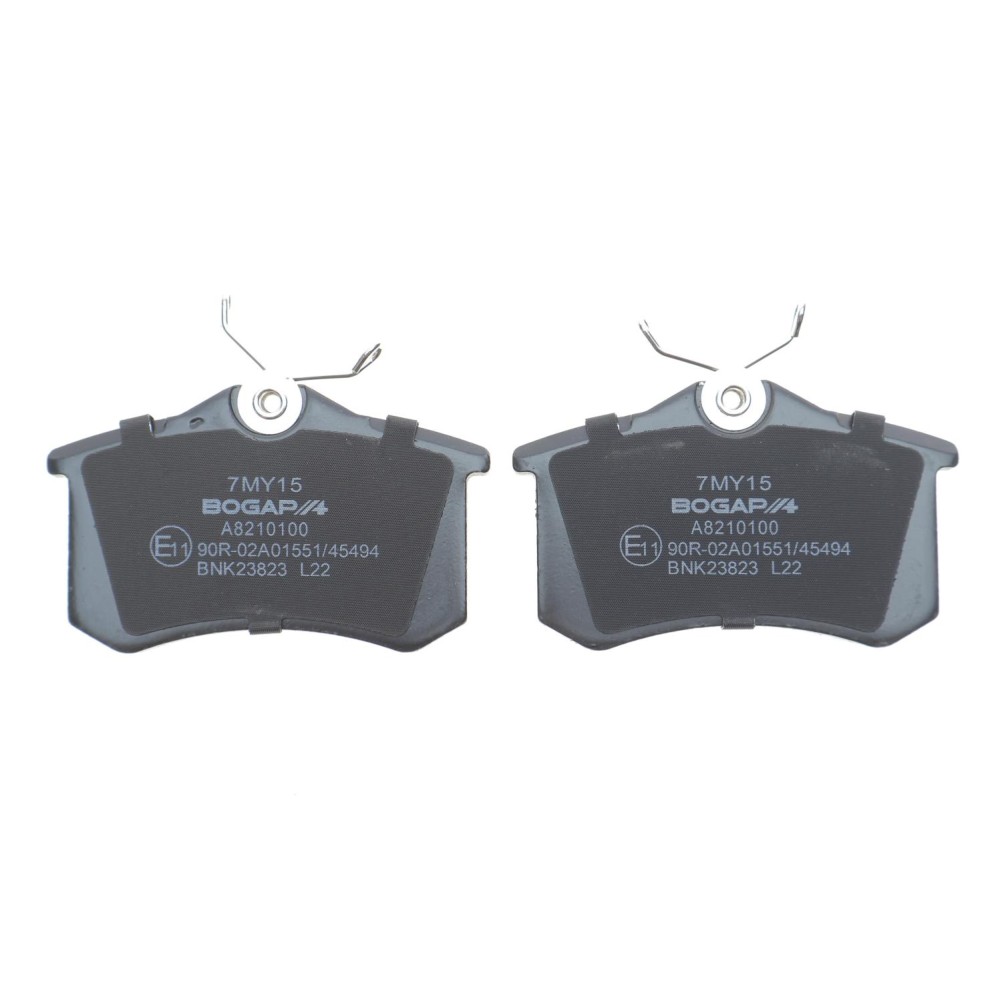 Колодки гальмівні (задні) VW Caddy 04-15/Golf 97-16/Passat B5 96-05/Skoda Fabia/Citroen/Peugeot 99-