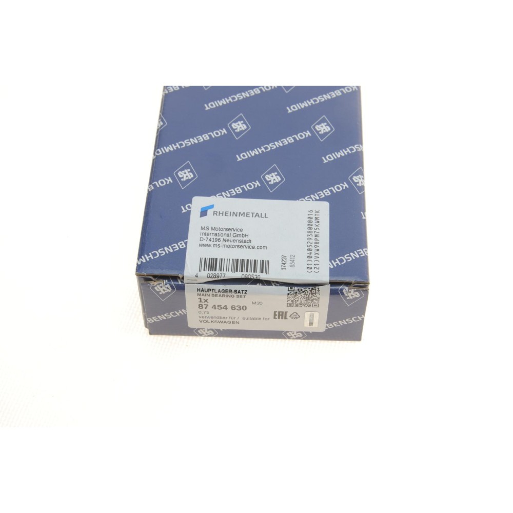 Вкладиші корінні VW LT/Volvo V70 I/II 2.5TDI/SDI 95-06 (+0.75)