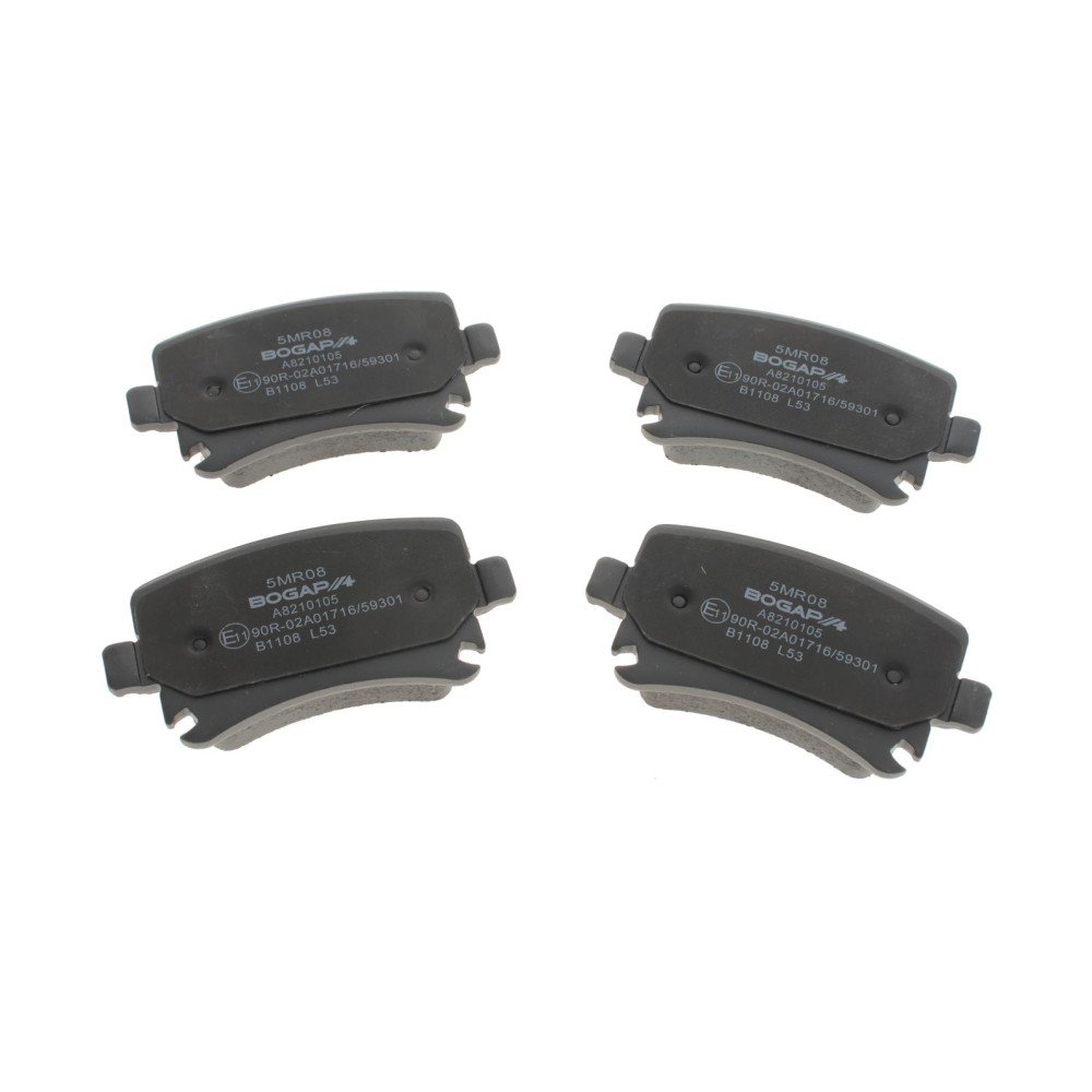 Комплект гальмівних колодок (задніх) Audi A3/A4/A6/TT/Skoda Octavia/SuperB/VW Caddy/Golf/Passat B6/Touran 03-