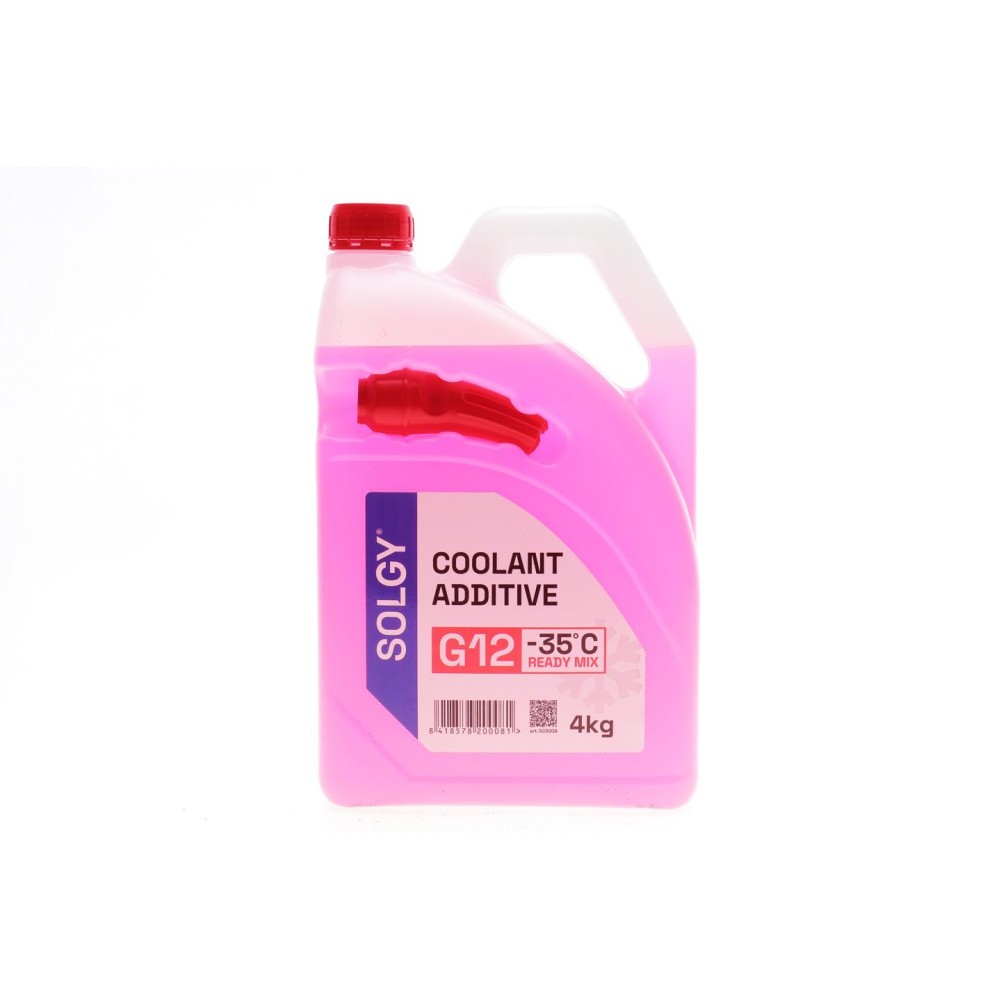 Антифриз (червоний) G12 (4kg) (-35°C готовий до застосування)
