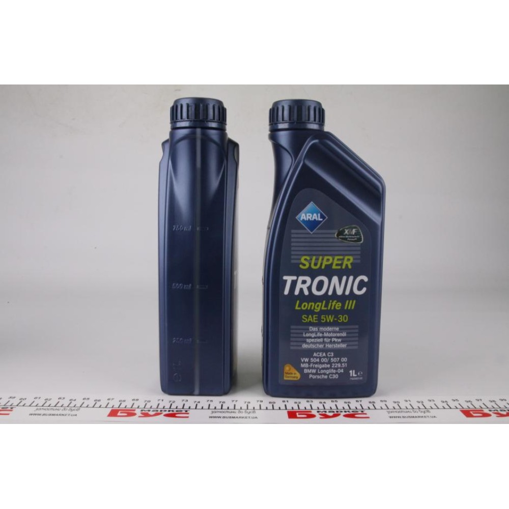 Олива 5W30 Super Tronic LL III (1L) (VW504 00/507 00/MB229.51/BMW Longlife-04) (20478)