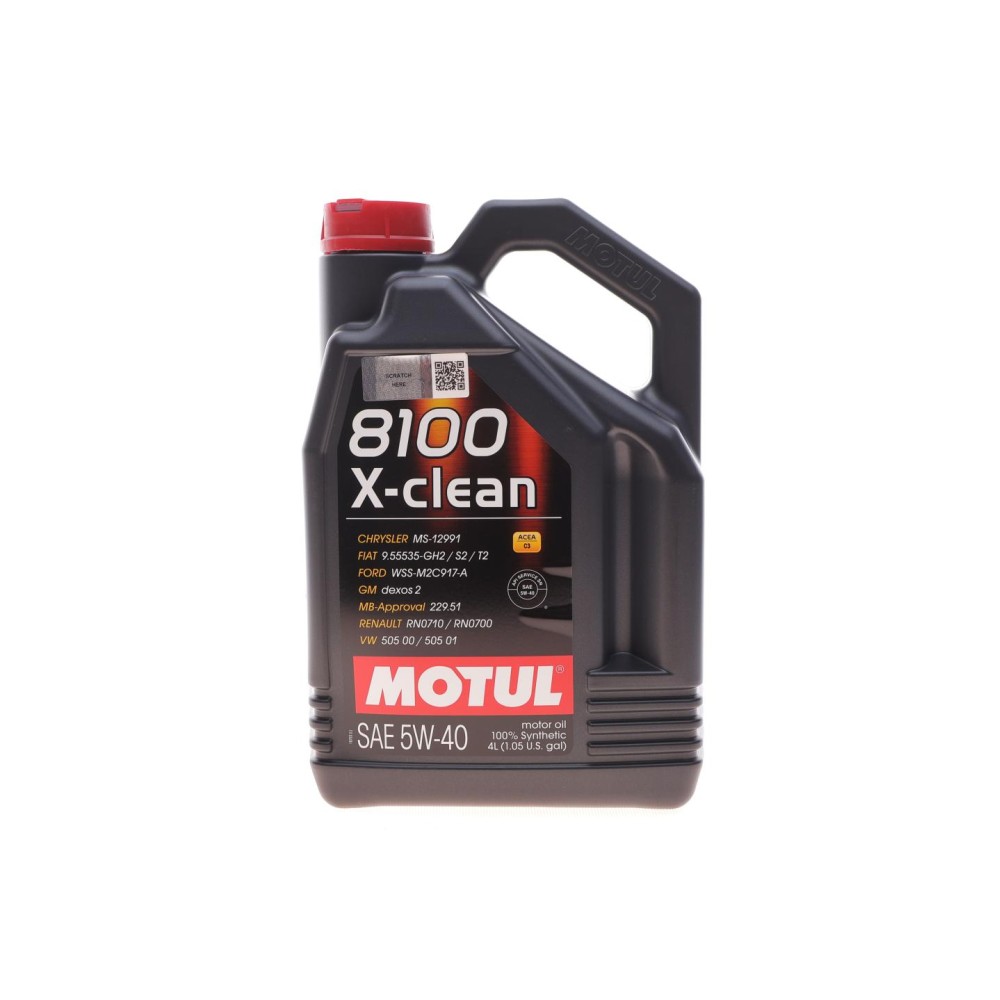 Олива 5W40 X-clean 8100 (4L) (LL-04/MB 229.51/505 00/505 01) (104720)