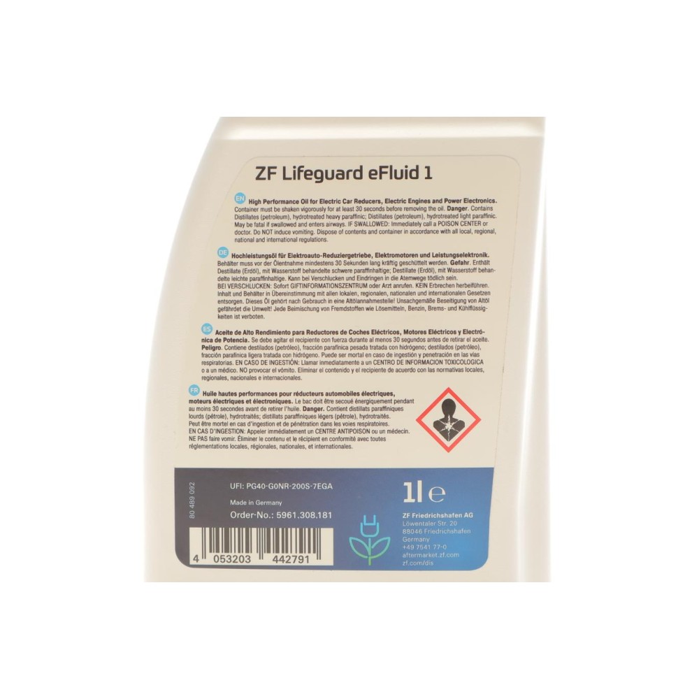 Олива трансмісійна (1L) LifeGuard eFluid1