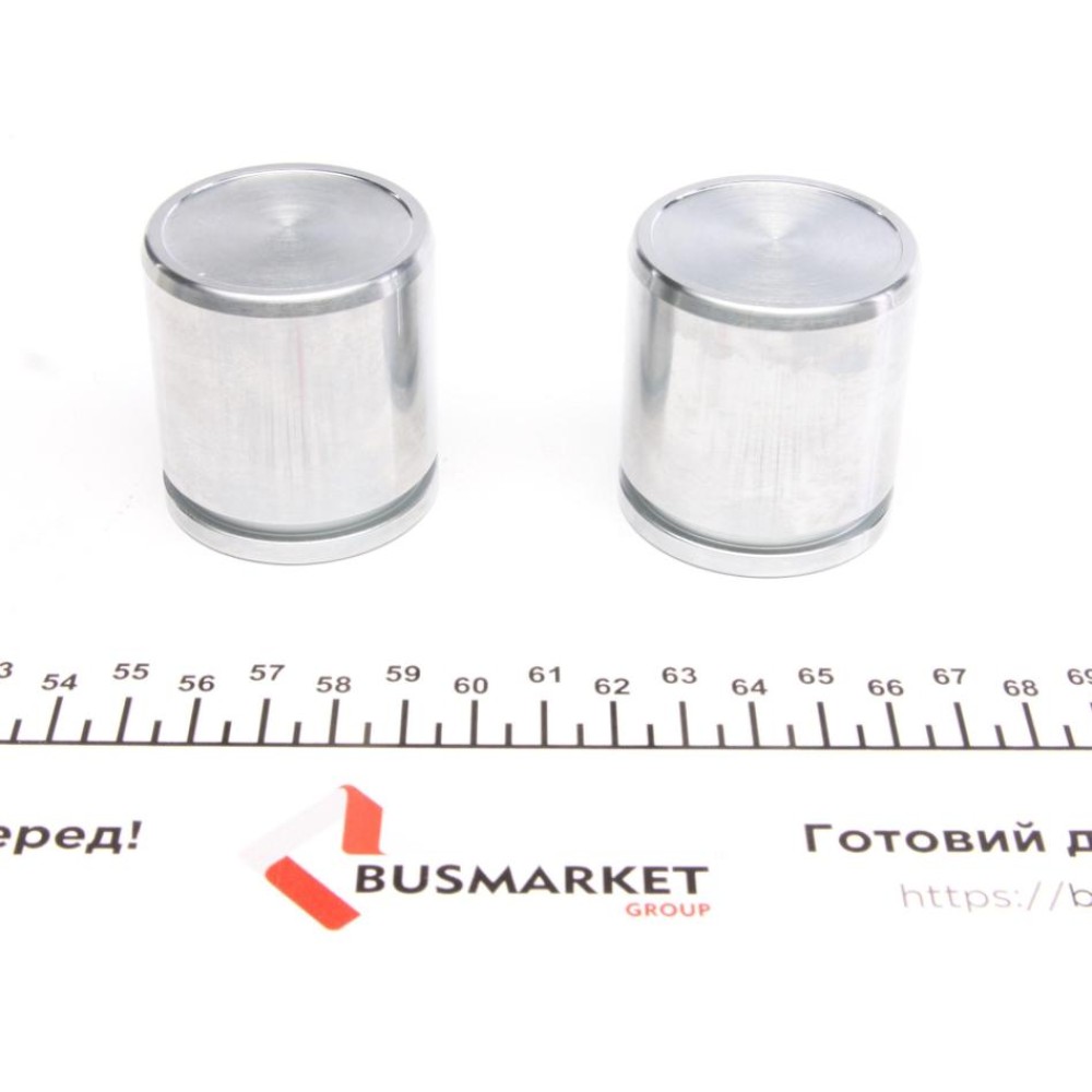 Ремкомплект супорта (переднього) Hyundai Santa Fe/Kia Sorento 06- (d=45mm) (+2 поршня) (Mando)