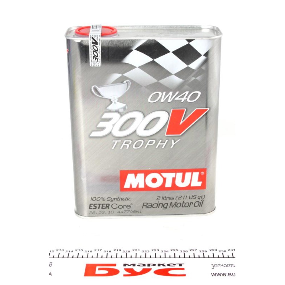 Олива 0W40 300V Trophy (2л) (104240)