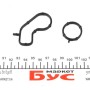 Прокладка клапана EGR Fiat Doblo/Opel Combo 1.3D/CDTI 16-/12- (к-кт)