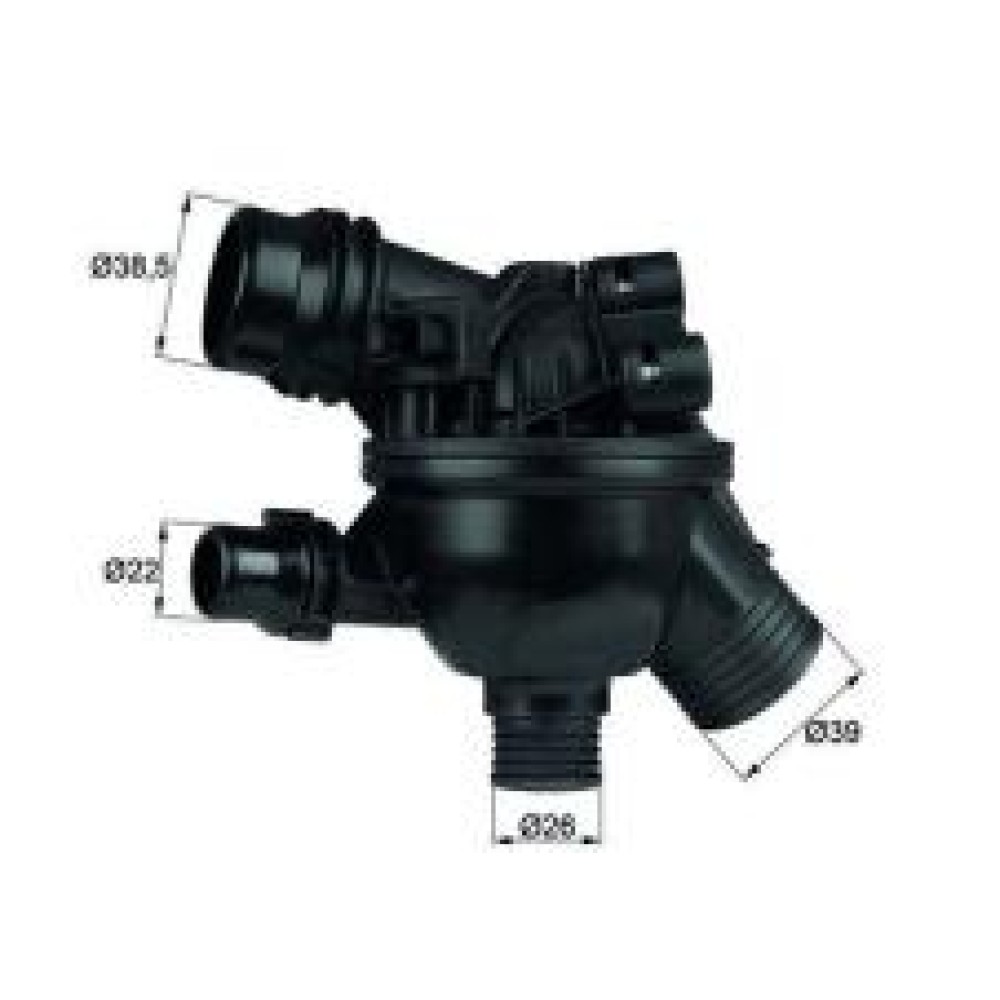 Термостат BMW 3 (E90-E93)/5 (E60/E61) 1.6/2.0  (N43) 07-10