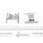 Планка супорта (заднього) прижимна (к-кт) Audi Q7/VW Touareg 04-15 (Brembo)
