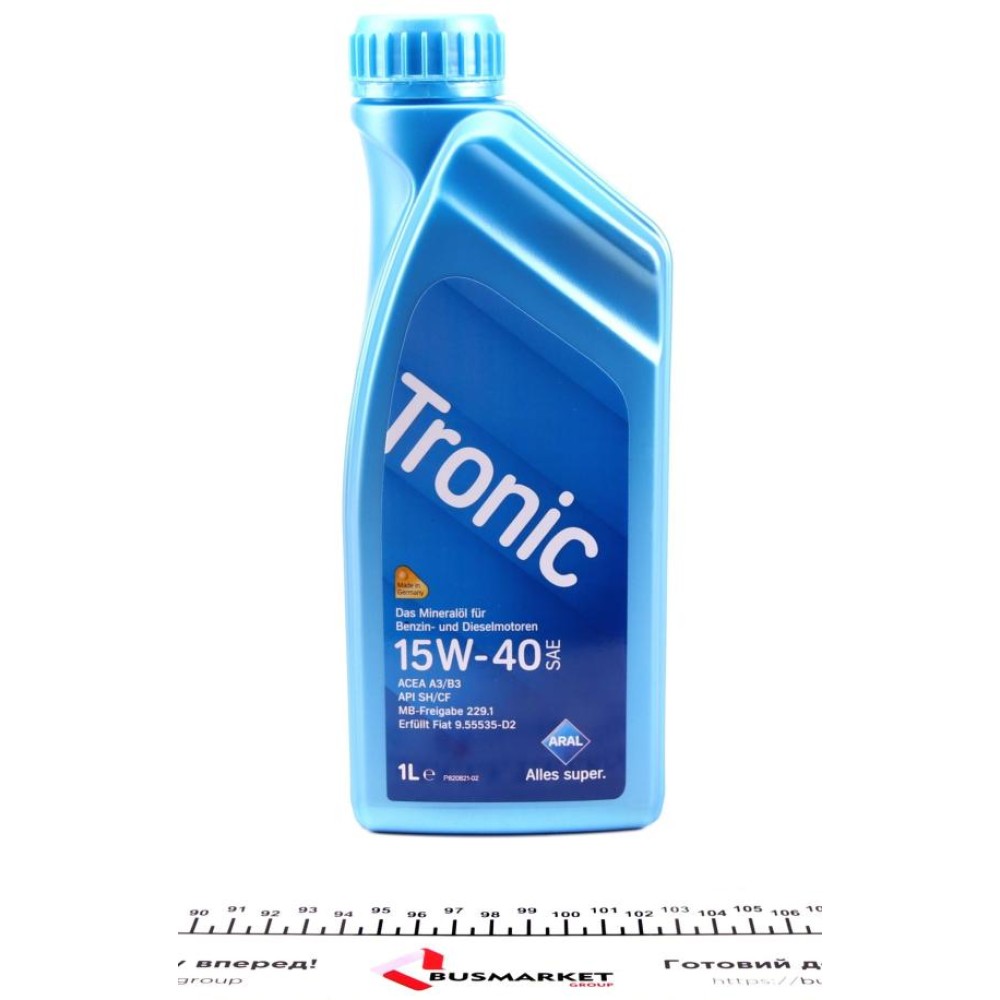 Олива 15W40 Tronic (1л) (Fiat 9.55535-D2/MB 229.1) (14F73E)