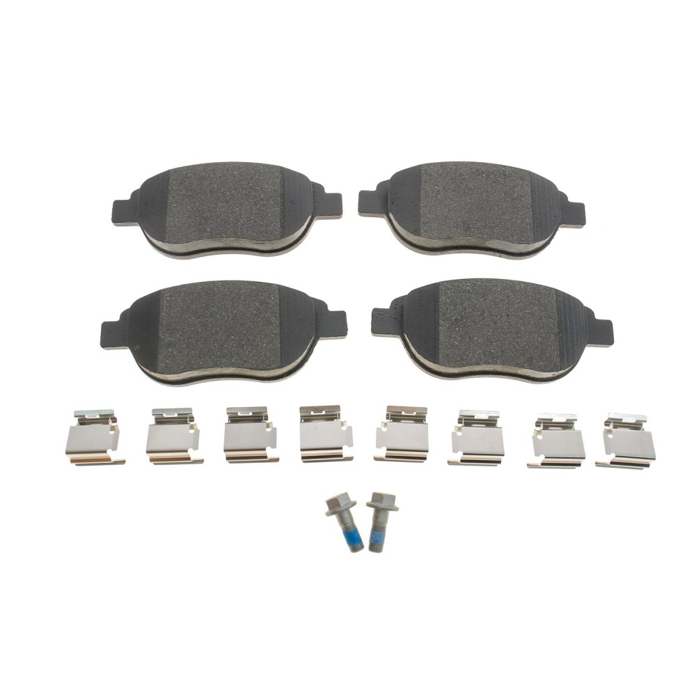 Колодки гальмівні (передні) Citroen C4 04-/Peugeot 207/307 02- (Bosch) Q+