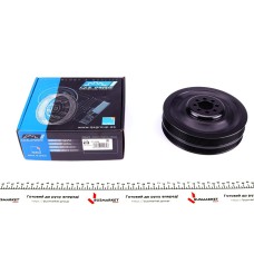 Шків колінвалу Audi A4/A6/A8/VW Passat 2.5TDI 97-05 (4PK+6PK)