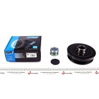 Шків колінвалу + шків генератора BMW 1/3/X1/X3 2.0D 04- (6PK)
