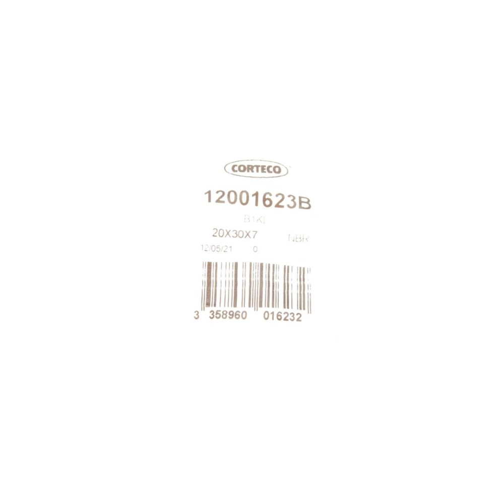 Сальник вала первинного КПП Fiat Doblo 1.4/1.6 16V 00- (20x30x7)