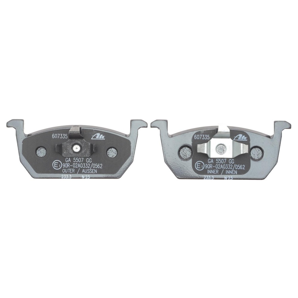 Колодки гальмівні (передні) Audi A1 18-/Seat Leon 12-/Ibiza/VW Polo 17- (VW)