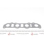Прокладка колектора випускного Volvo V70/XC60/V90/S90/CX40 2.0D 13-
