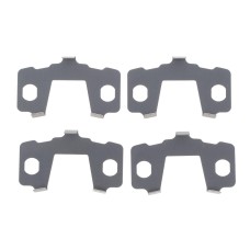 Комплект протискрипних пластин (задніх) Citroen C4/Peugeot 4008 12-/Mitsubishi Outlander 06- (Eurorepar/Motaqui)