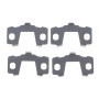 Комплект протискрипних пластин (задніх) Citroen C4/Peugeot 4008 12-/Mitsubishi Outlander 06- (Eurorepar/Motaqui)