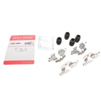 Планка супорта (заднього) прижимна (к-кт) Toyota Yaris II 05- (Akebono)