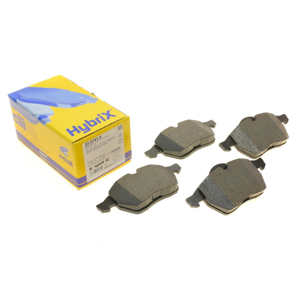 Колодки гальмівні (передні) Audi A3/TT/Skoda Octavia 96-10/VW Golf/Passat B3/B4 91-06 (без датчика)