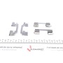Планка супорта (переднього) прижимна (к-кт) Fiat Scudo/Peugeot Expert/MB E-class 07-