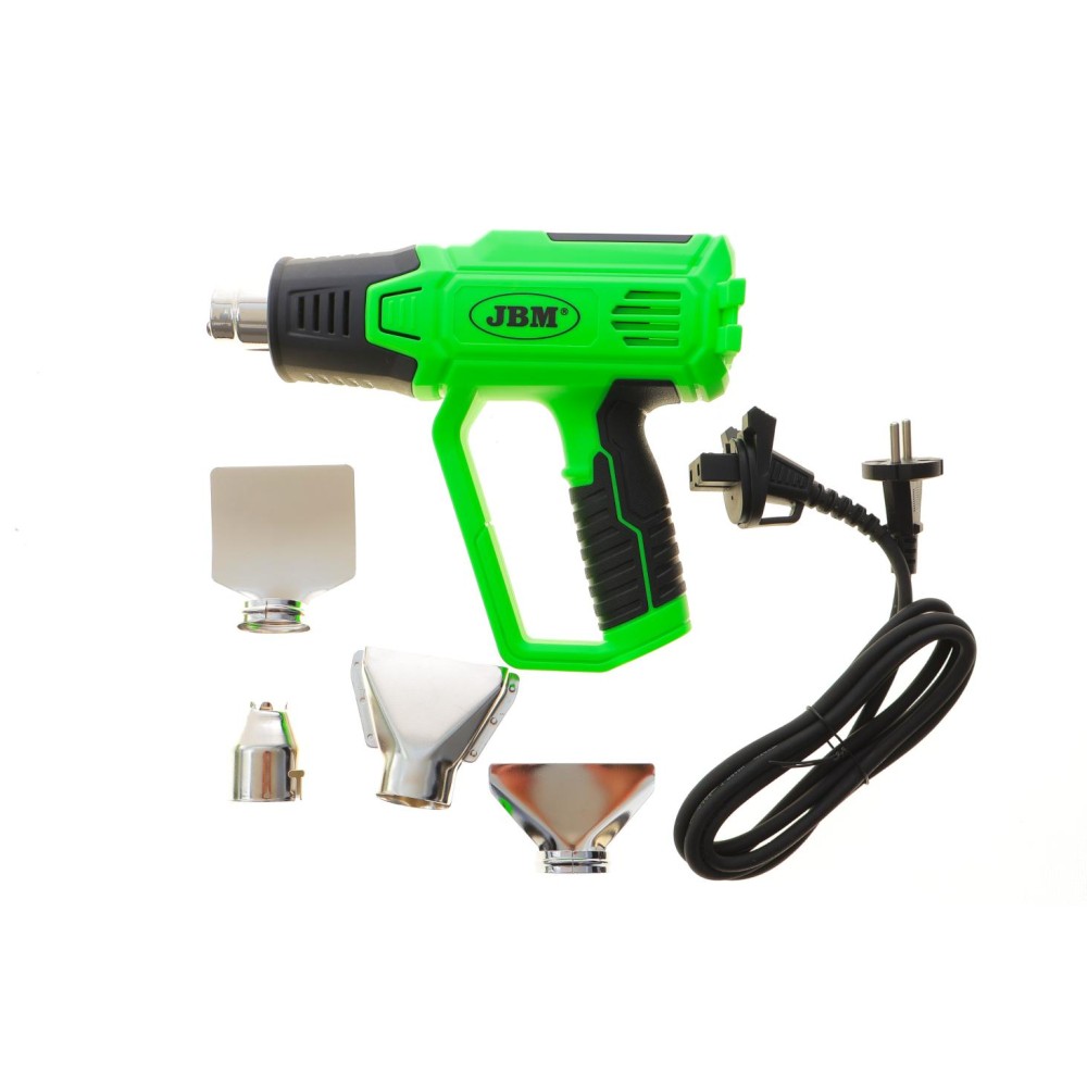 Фен промисловий 2000W (з цифровим регулюванням t°)