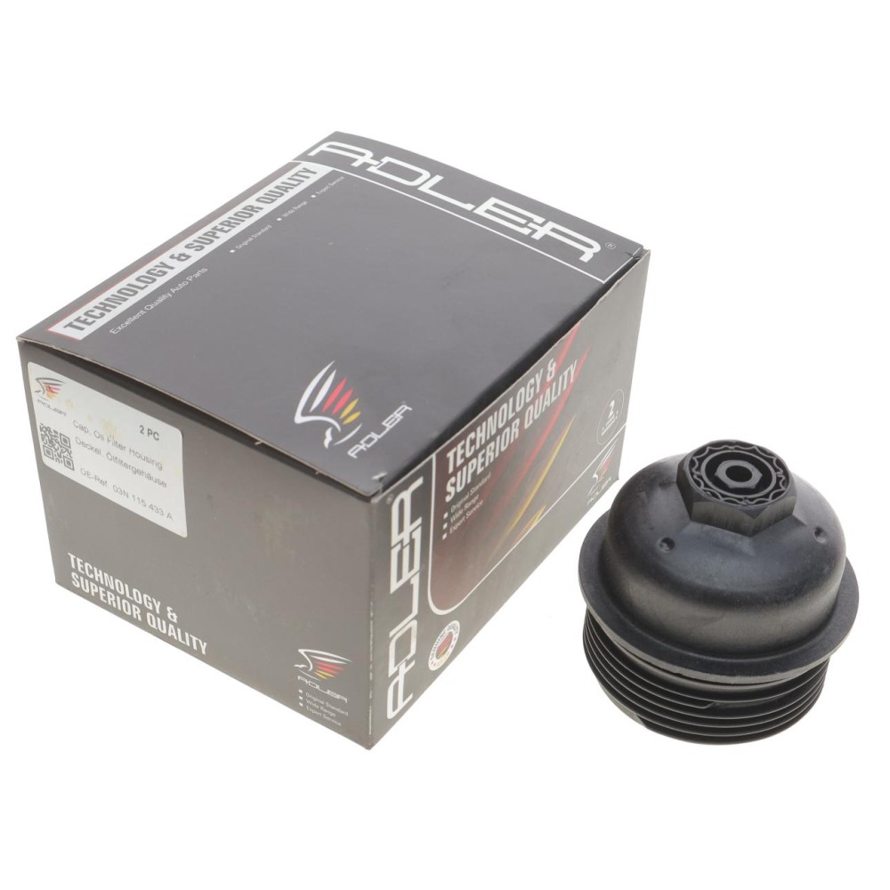 Кришка корпуса фільтра масляного Audi A1/A3/Q2/Q3/Skoda Ocravia/Superb/VW T6 1.6D/2.0D 14-