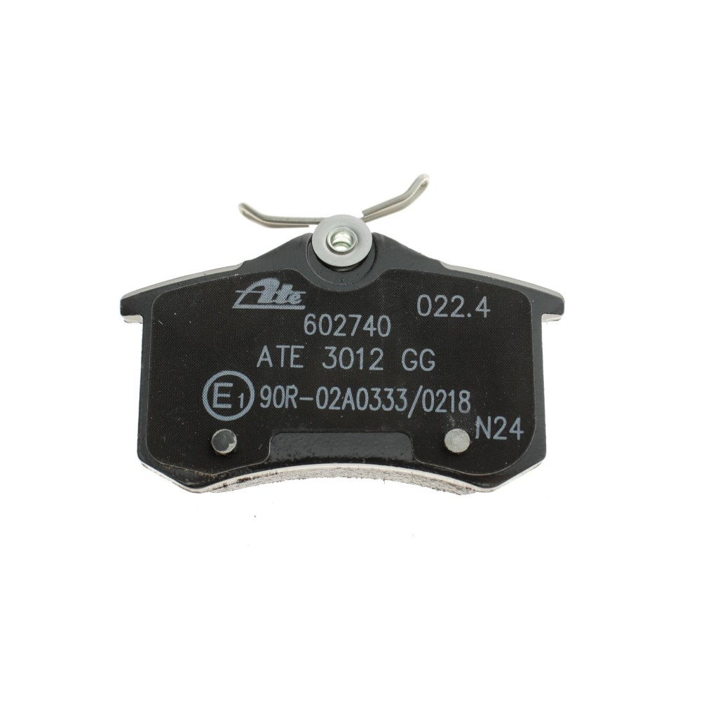 Колодки гальмівні (задні) Citroen C3 09-/Renault Megane 96-/VW Golf 93-99 (Lucas/TRW)
