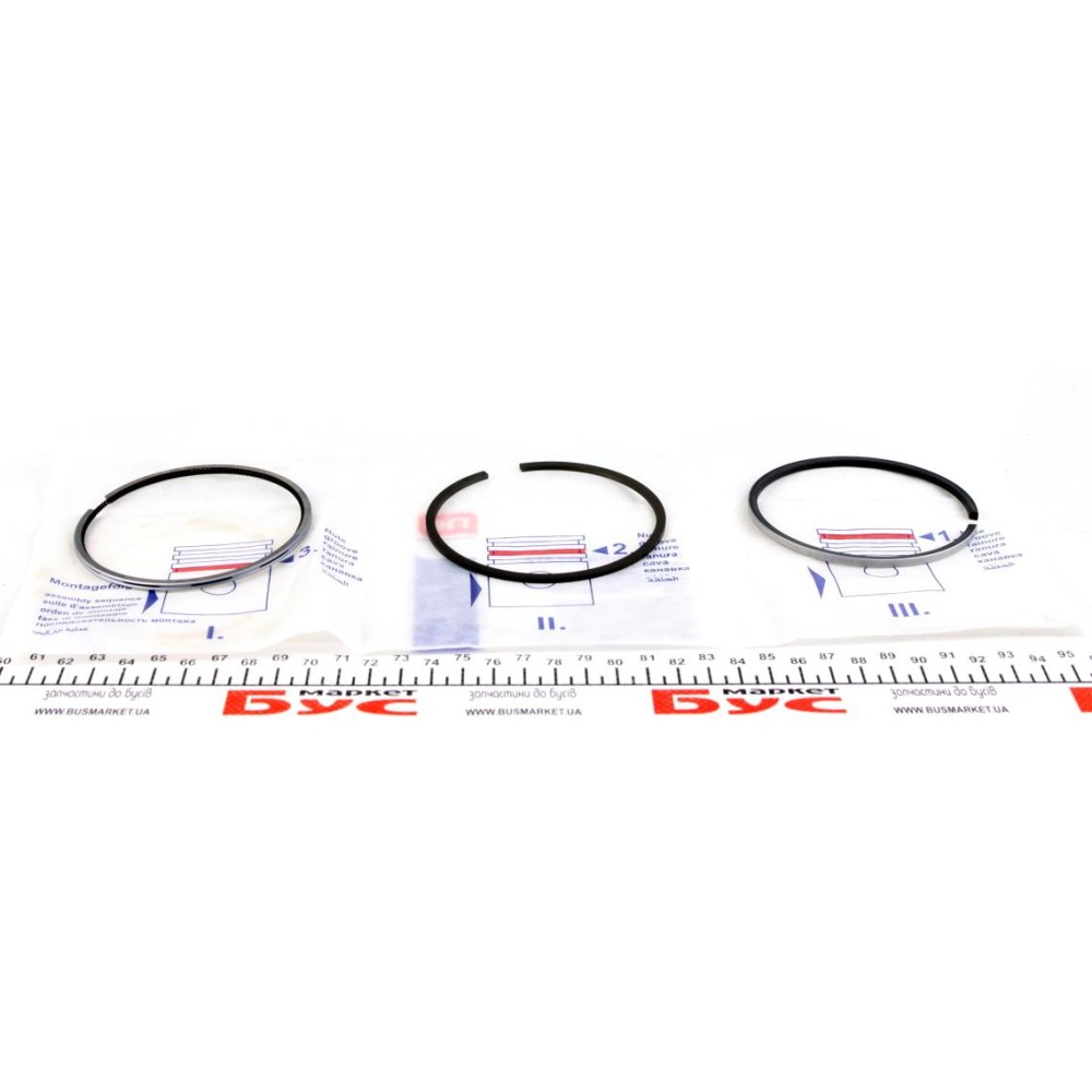 Кільця поршневі Citroen Jumper/Peugeot Boxer/Expert 1.9TD (83.50mm/+0.5) (3.5-2-3) = 8937295000