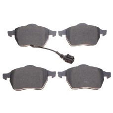 Колодки гальмівні (передні) Audi A3/VW Golf IV -03 (Teves) Q+ (з датчиком)