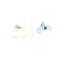 Скоба замка дверей (задніх) Fiat Ducato 06- (низ) (1345736080/1606539480)