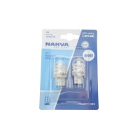 Автолампа W21/5W 12V 2.4/0.48W W3x16q LED (біла) (к-кт 2 шт)